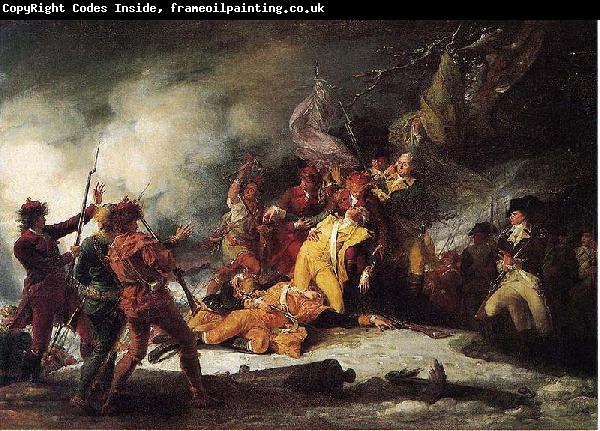 John Trumbull The Death of Montgomery in the Attack on Quebec